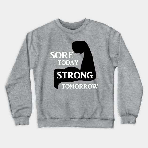 Sore Today... Crewneck Sweatshirt by Amanda Bennett